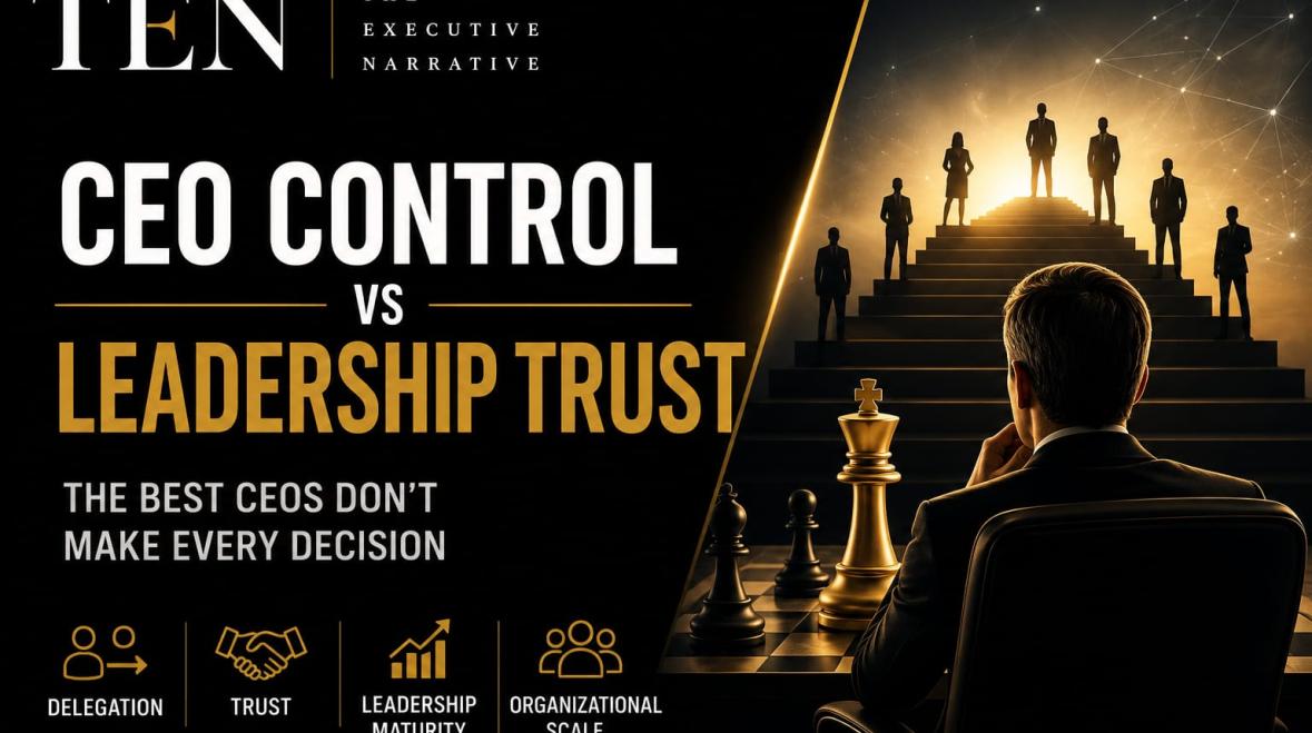 The Best CEOs Don't Make Every Decision