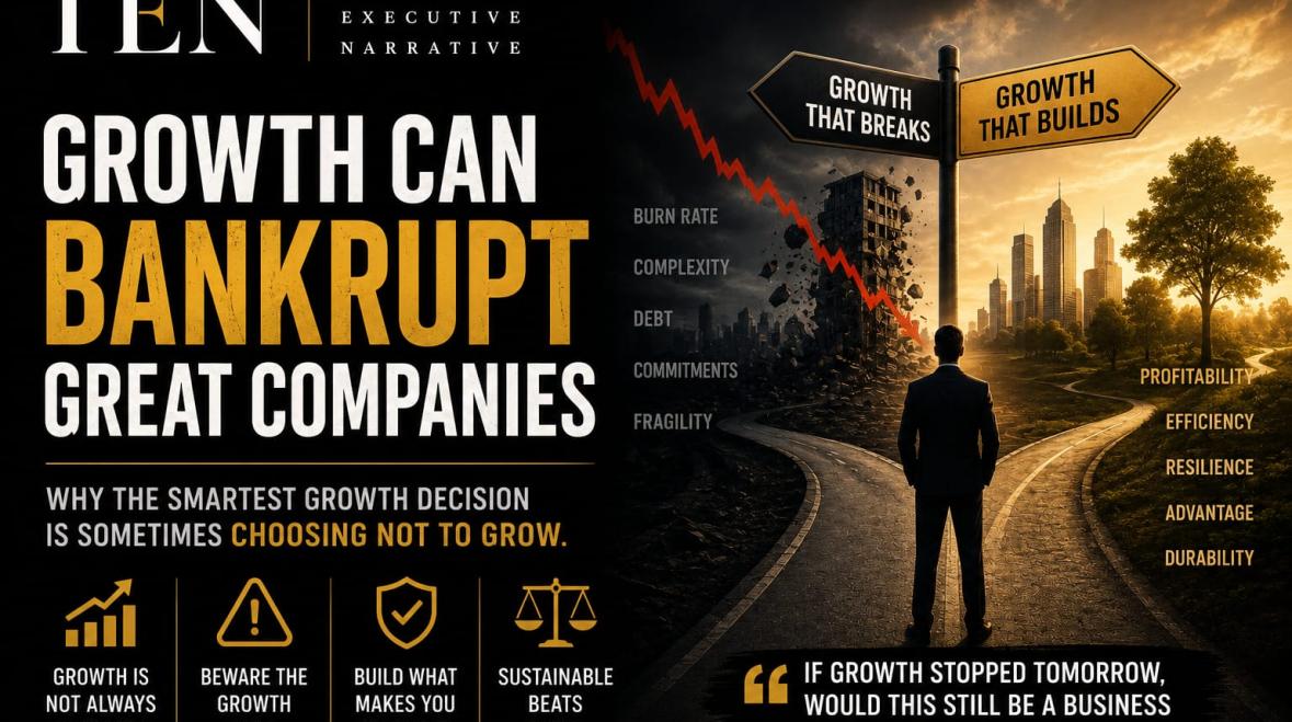 Growth Can Bankrupt Great Companies
