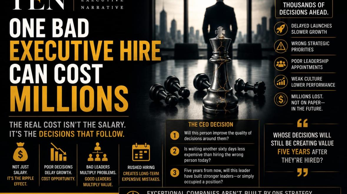 One Bad Executive Hire Can Cost Millions