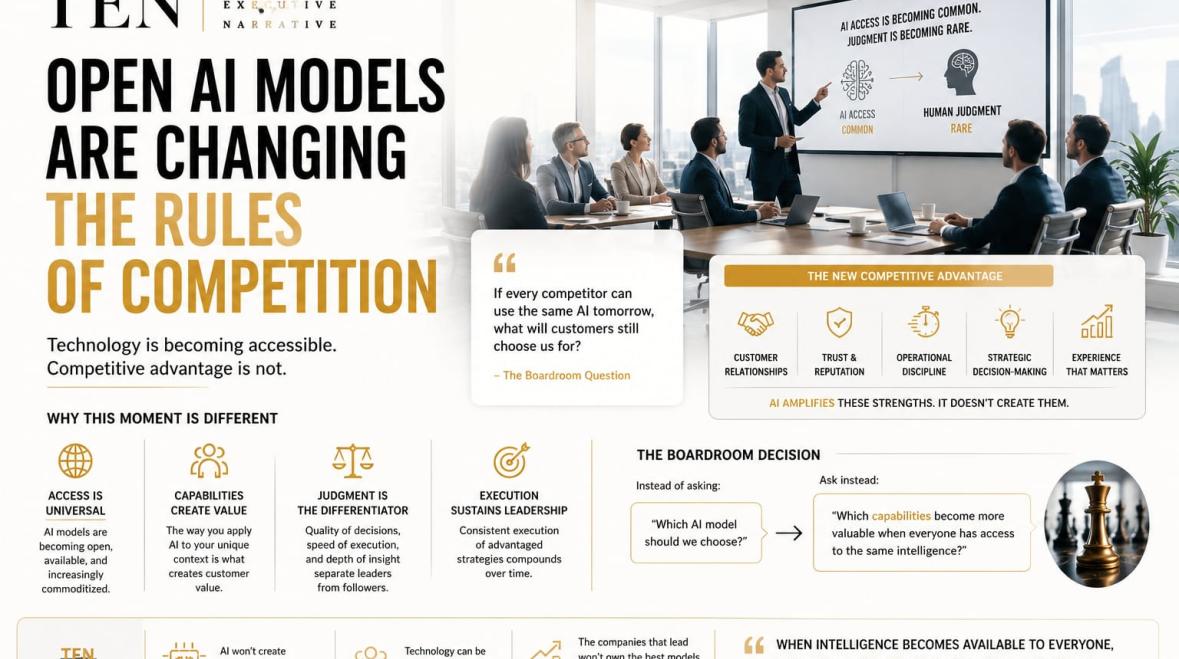 Open AI Models Are Changing the Rules of Competition