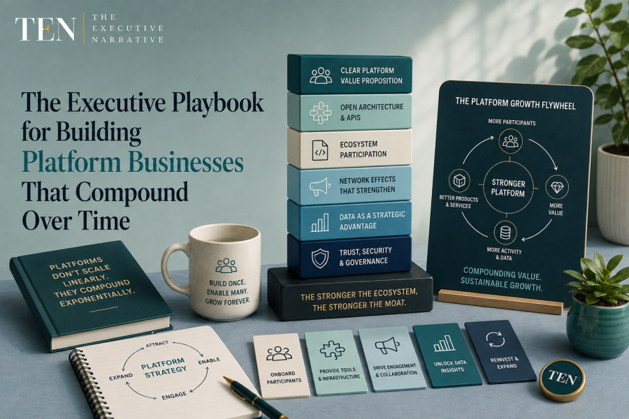 The Executive Playbook for Building Platform Businesses That Compound Over Time