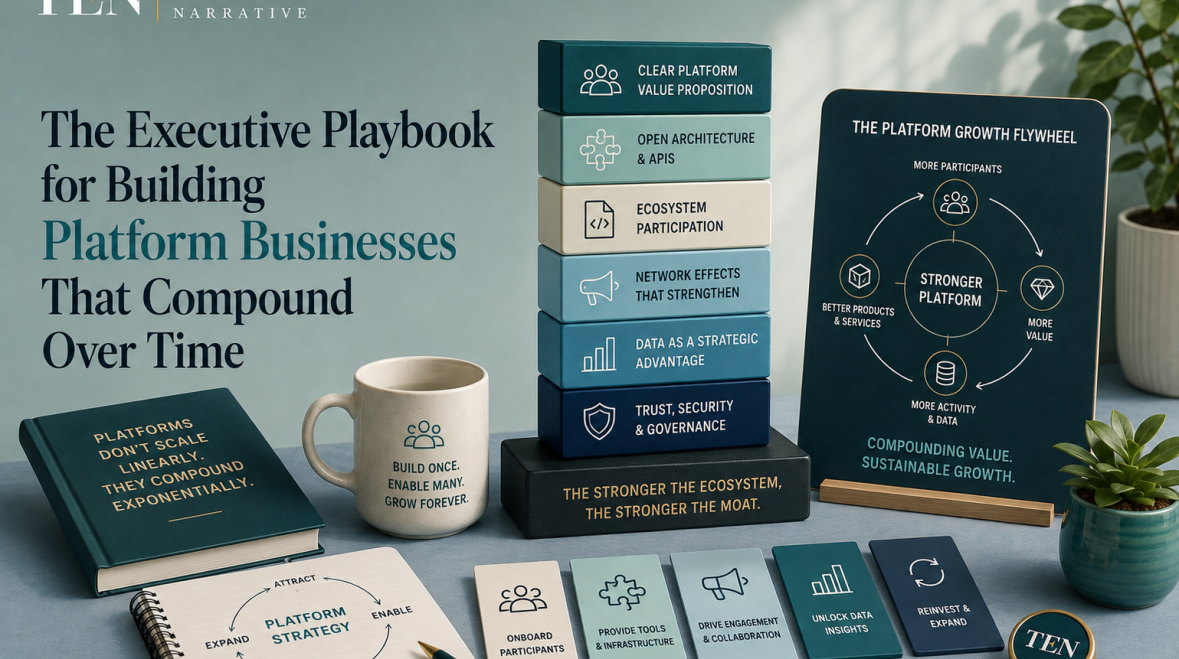 The Executive Playbook for Building Platform Businesses That Compound Over Time