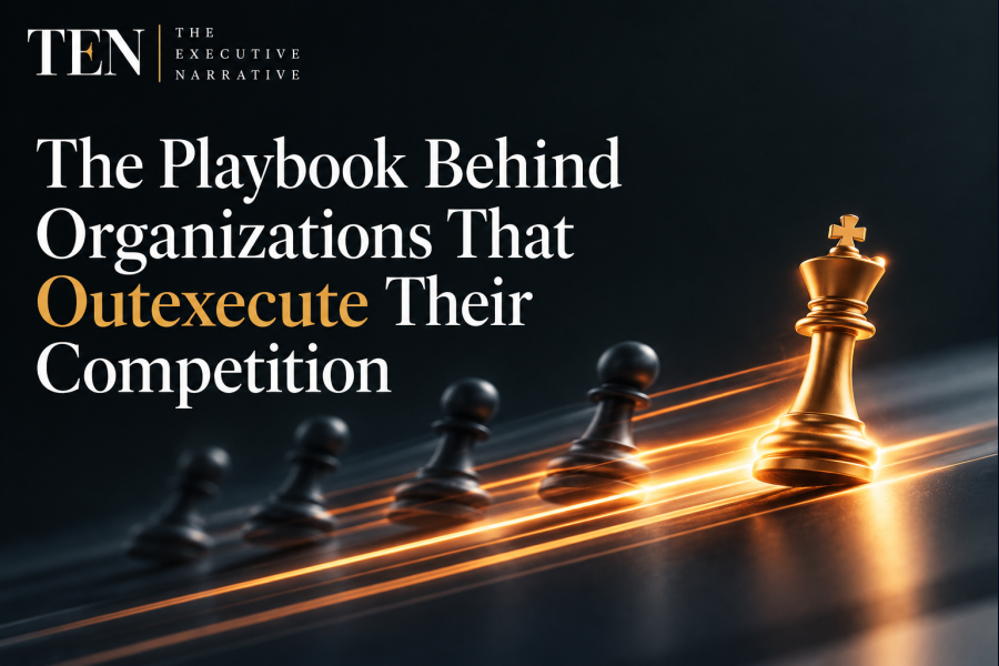 The Playbook Behind Organizations That Outexecute Their Competition