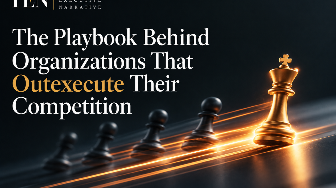The Playbook Behind Organizations That Outexecute Their Competition
