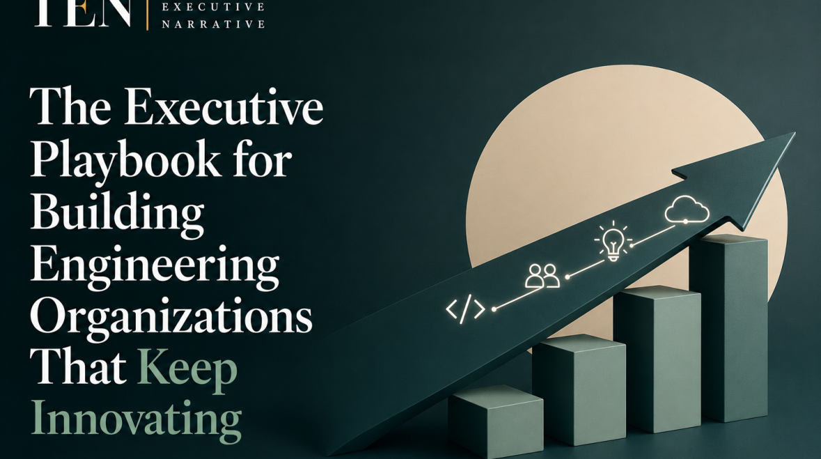 The Executive Playbook for Building Engineering Organizations That Keep Innovating