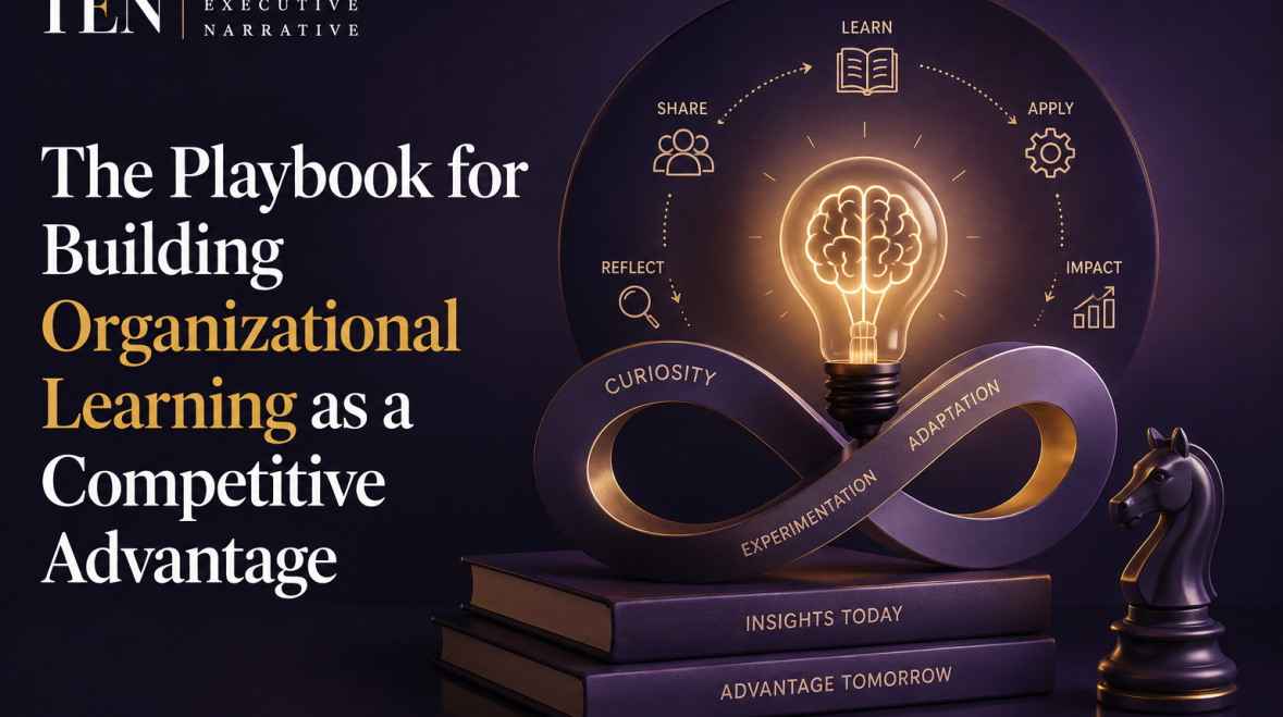The Playbook for Building Organizational Learning as a Competitive Advantage
