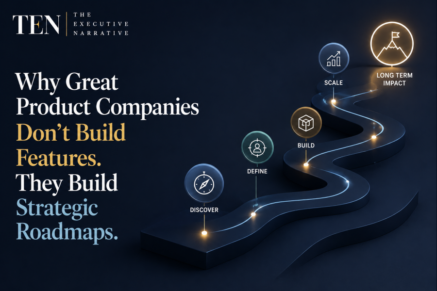 Why Great Product Companies Don't Build Features. They Build Strategic Roadmaps.