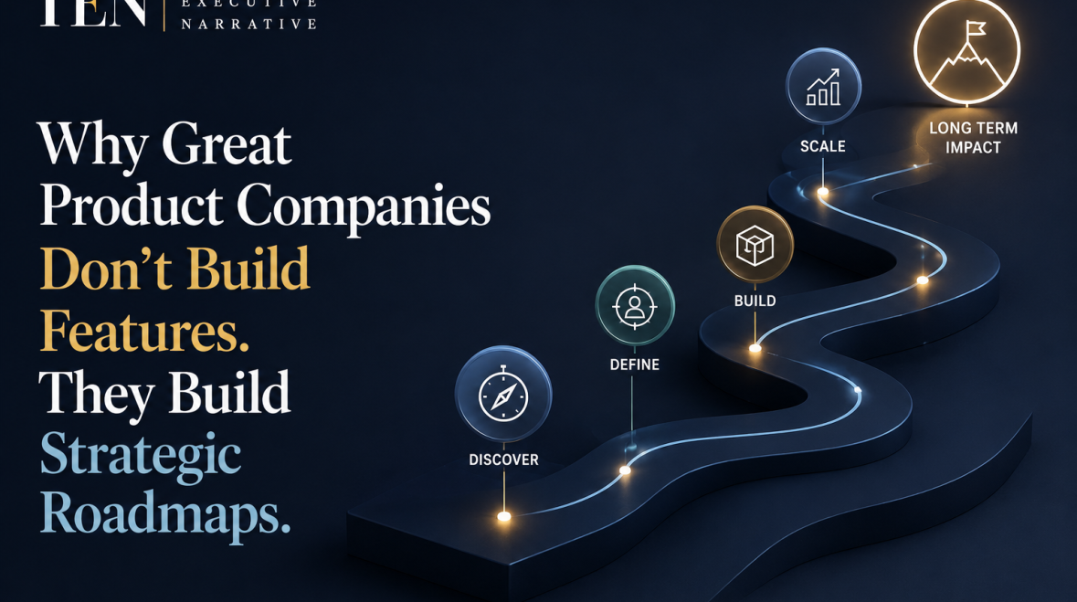 Why Great Product Companies Don't Build Features. They Build Strategic Roadmaps.