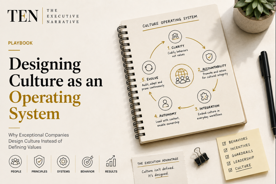 Designing Culture as an Operating System