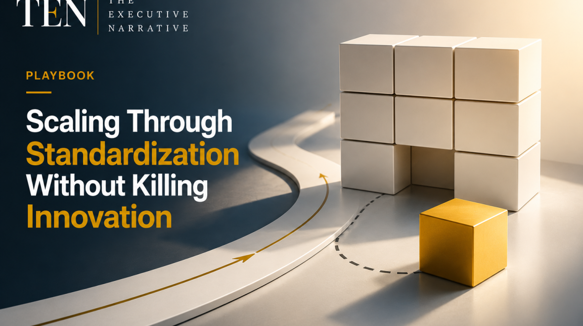 Scaling Through Standardization Without Killing Innovation