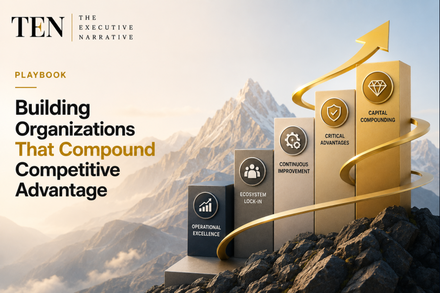 Building Organizations That Compound Competitive Advantage