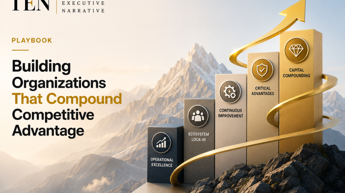 Building Organizations That Compound Competitive Advantage