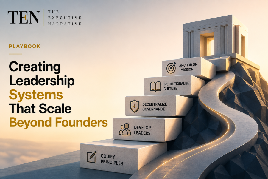 Creating Leadership Systems That Scale Beyond Founders
