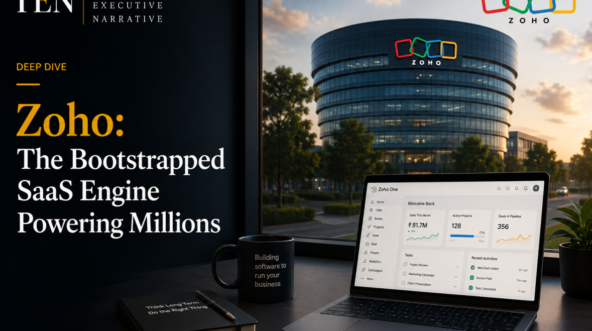 Zoho: The Bootstrapped SaaS Engine Powering Millions
