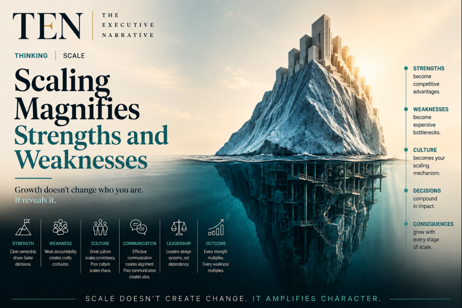 Scaling Magnifies Strengths and Weaknesses