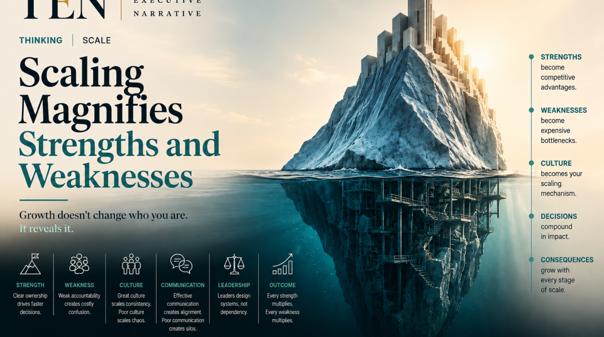 Scaling Magnifies Strengths and Weaknesses