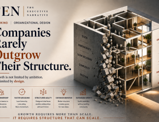 Companies Rarely Outgrow Their Structure