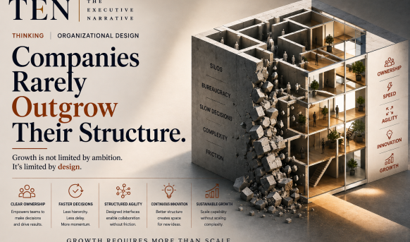 Companies Rarely Outgrow Their Structure