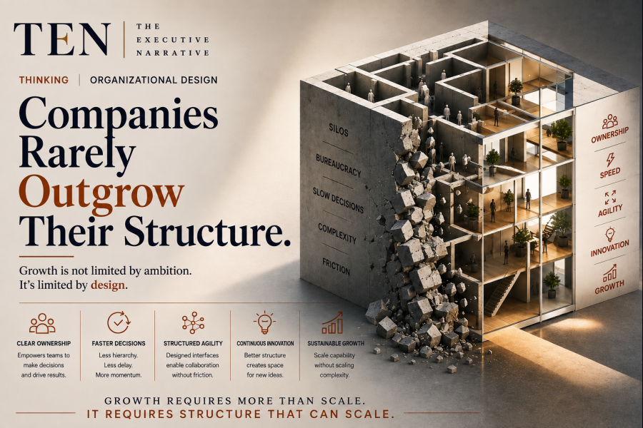 Companies Rarely Outgrow Their Structure
