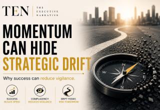 Momentum Can Hide Strategic Drift