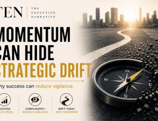 Momentum Can Hide Strategic Drift