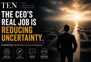 The CEO’s Real Job Is Reducing Uncertainty