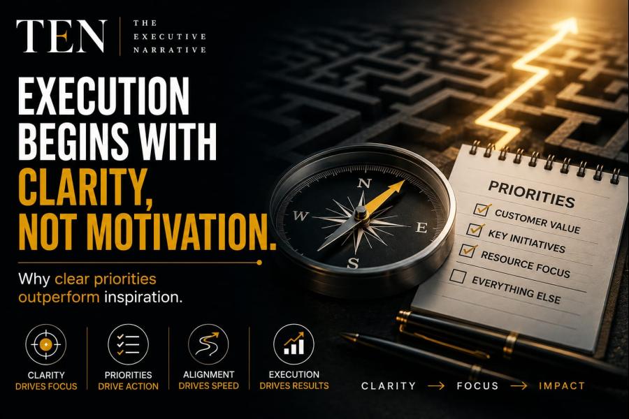 Execution Begins With Clarity, Not Motivation