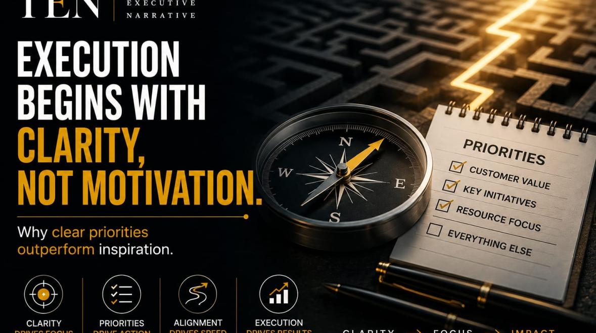 Execution Begins With Clarity, Not Motivation