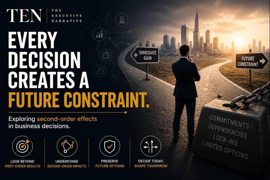 Every Decision Creates a Future Constraint