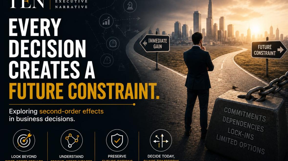 Every Decision Creates a Future Constraint