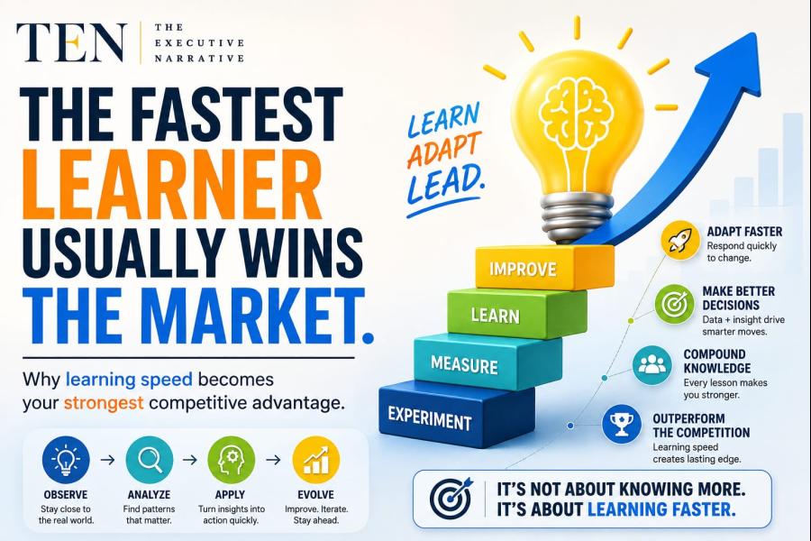 The Fastest Learner Usually Wins the Market
