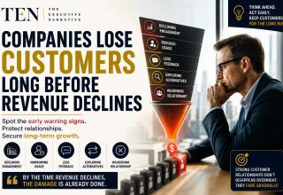 Companies Lose Customers Long Before Revenue Declines